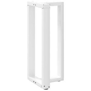 Bar table legs T-shaped 2 pcs white 50x35x(90-91) cm steel