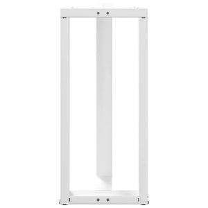 Bar table legs T-shaped 2 pcs white 50x35x(90-91) cm steel