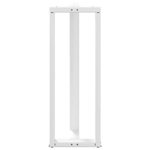 Bar table legs T-shaped 2 pcs white 40x35x(110-111) cm steel