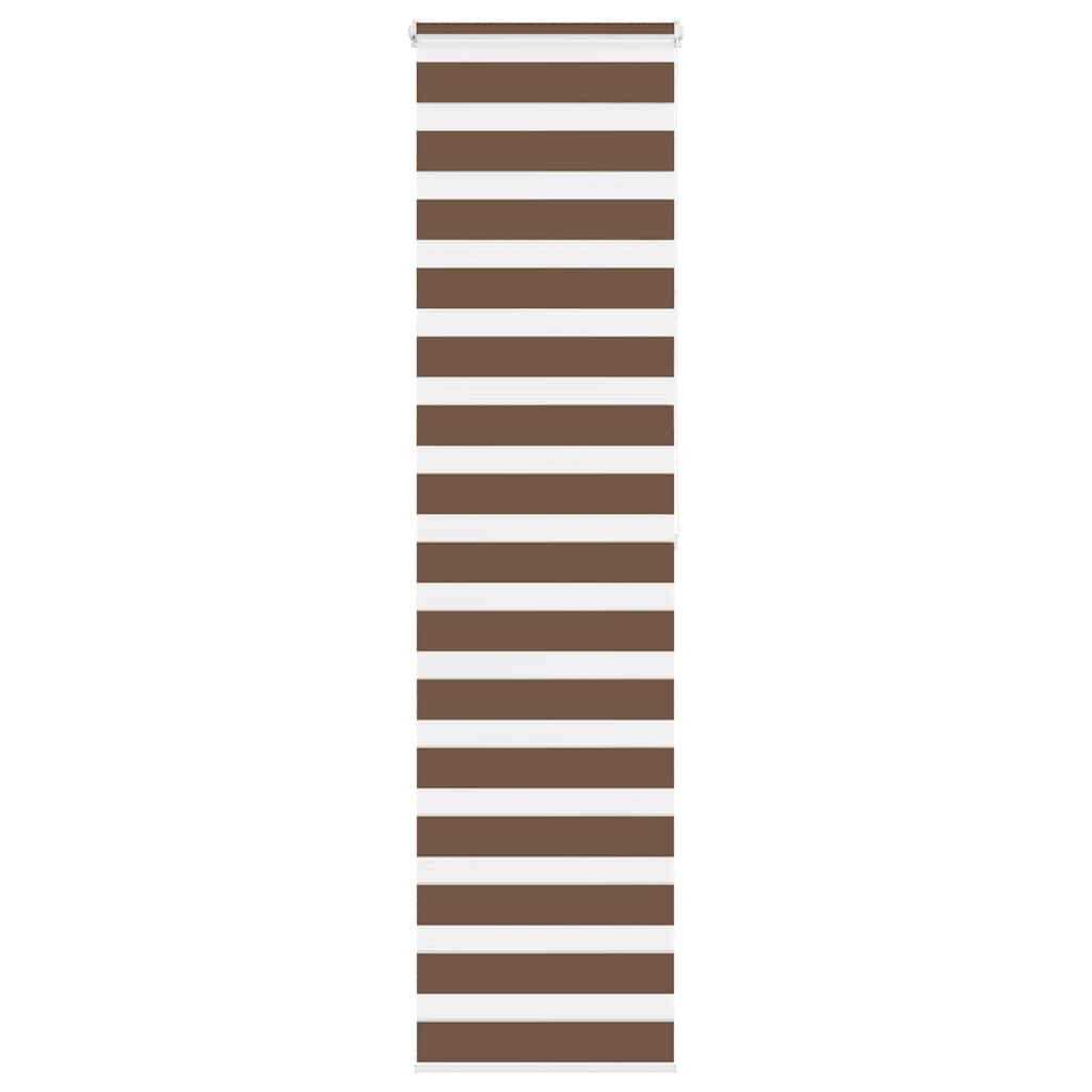 Sebragardin brun 65x200 cm stoff bredde 60,9 cm polyester