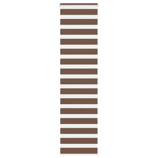 Sebragardin brun 65x200 cm stoff bredde 60,9 cm polyester