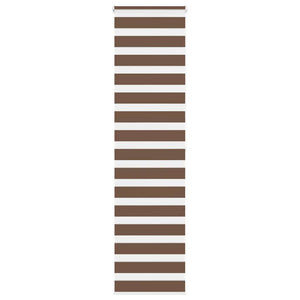 Sebragardin brun 65x200 cm stoff bredde 60,9 cm polyester