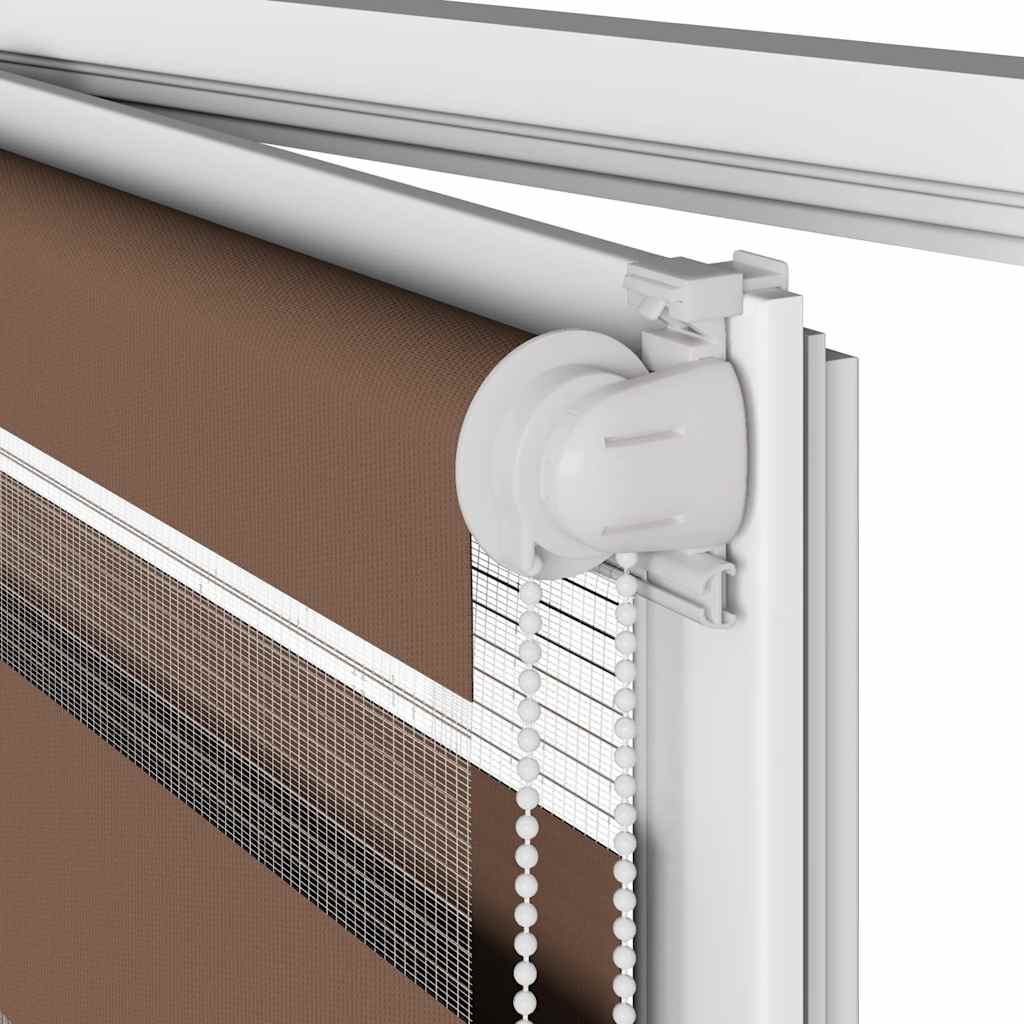 Sebragardin brun 65x200 cm stoff bredde 60,9 cm polyester