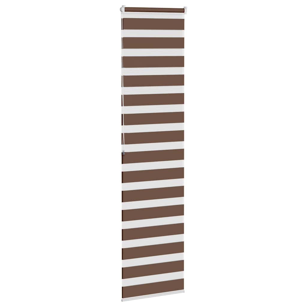Sebragardin brun 65x200 cm stoff bredde 60,9 cm polyester