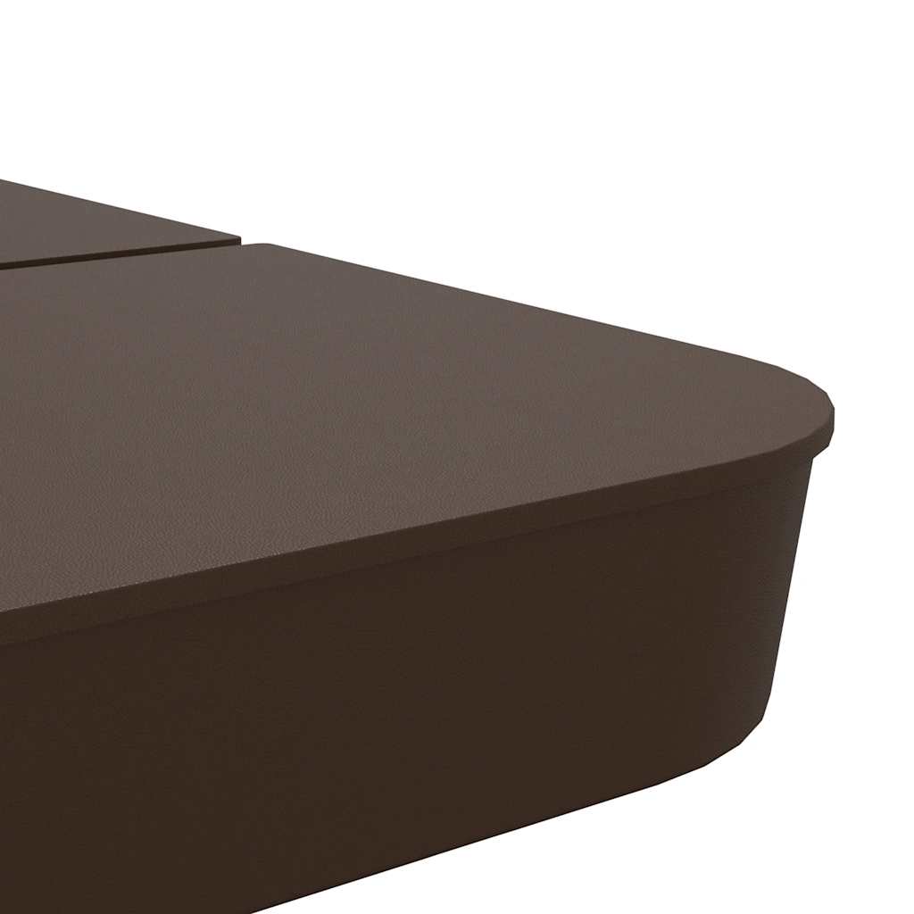 Parasol base set 4 pcs for parasols with cross base 100 kg PP