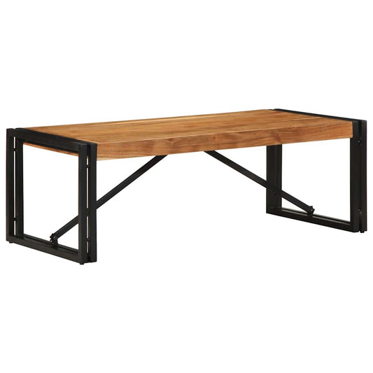Coffee table 100x50x35 cm solid acacia wood