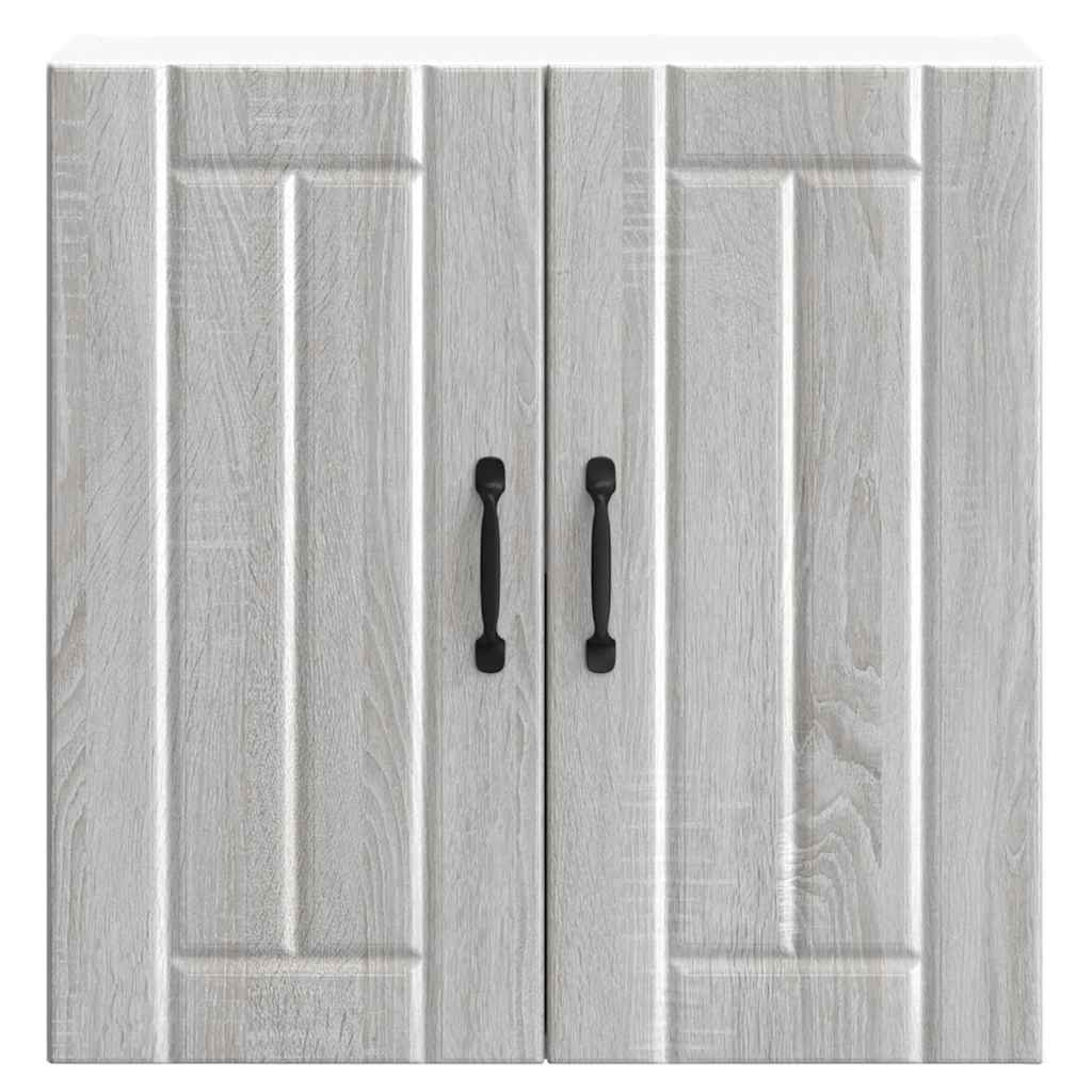 Kitchen wall cabinet Lucca gray sonoma engineered wood
