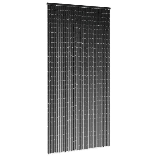 Insect door curtain dark gray 100x200 cm bamboo