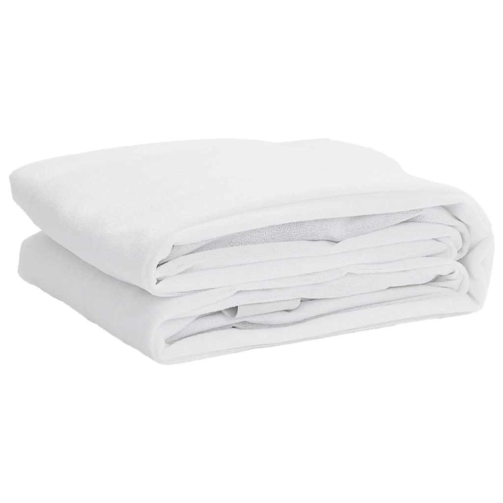 Mattress protector white 160x200 cm waterproof