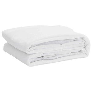 Mattress protector white 160x200 cm waterproof
