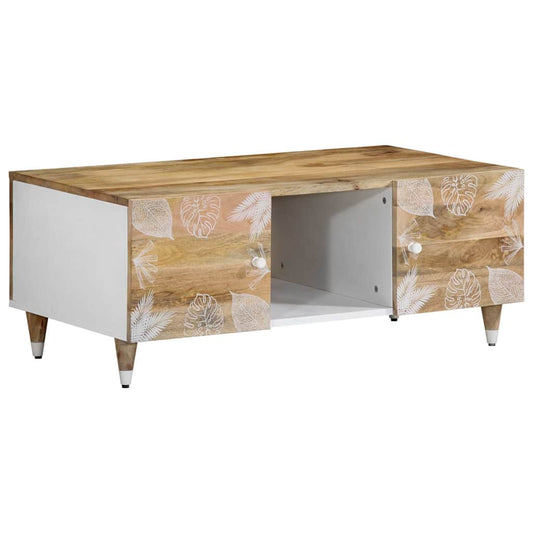 Coffee table 100x54x40 cm solid mango wood