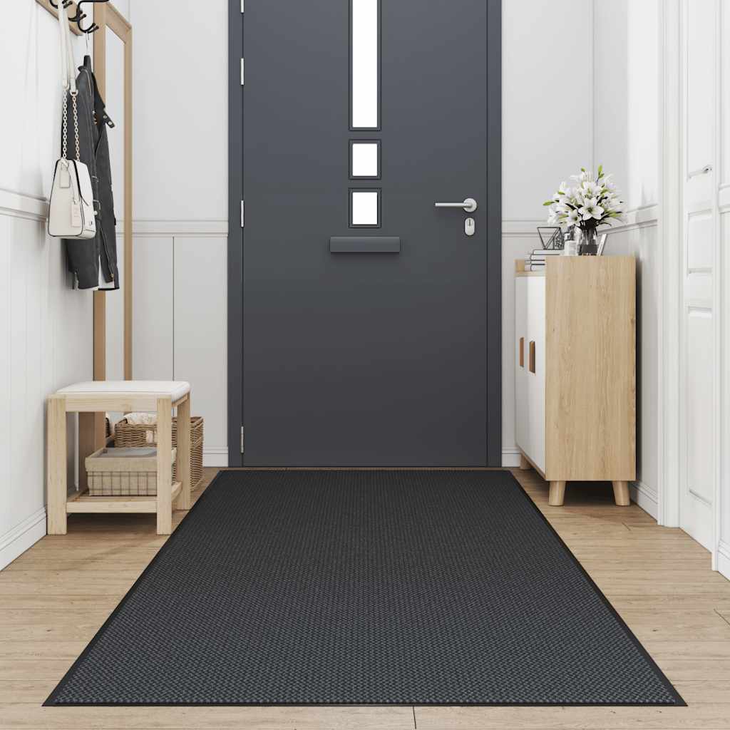 Doormat Black 115x400 cm