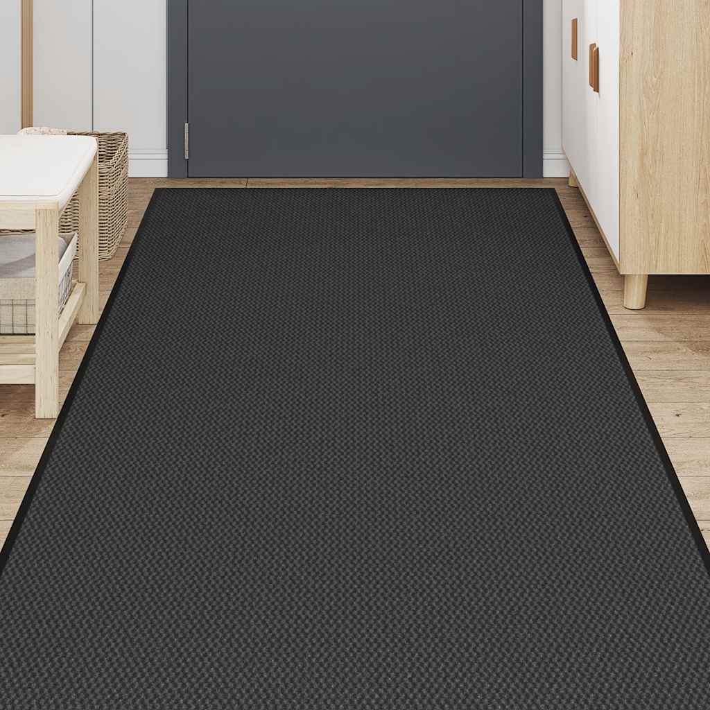 Doormat Black 115x400 cm