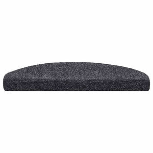 Self-adhesive stair mats 20 pcs dark grey 65x21x4 cm