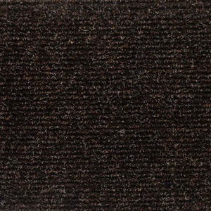 Self-adhesive stair mats 20 pcs brown 56x17x3 cm