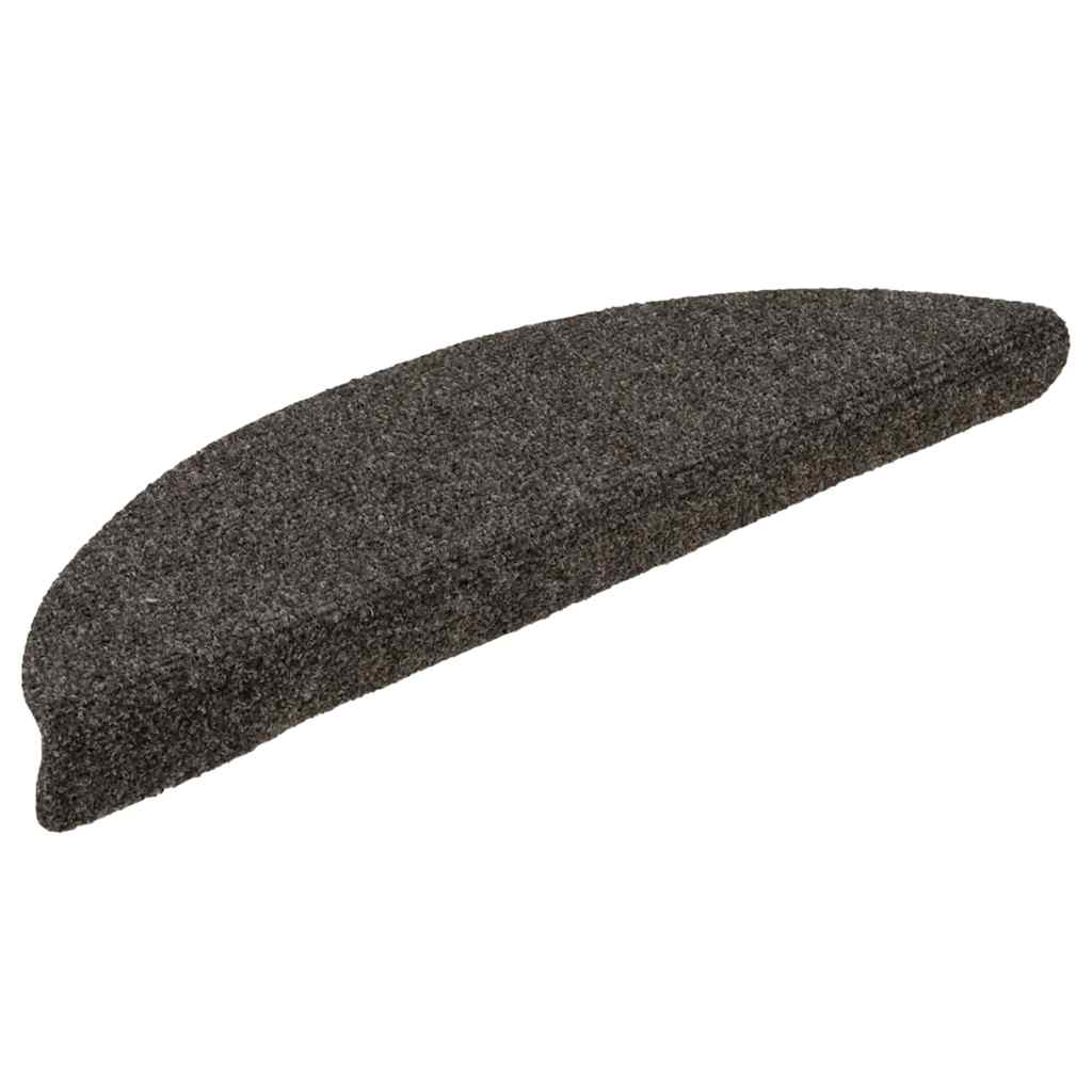 Selvklebende trappematter 30 stk antrasitt 56x17x3 cm