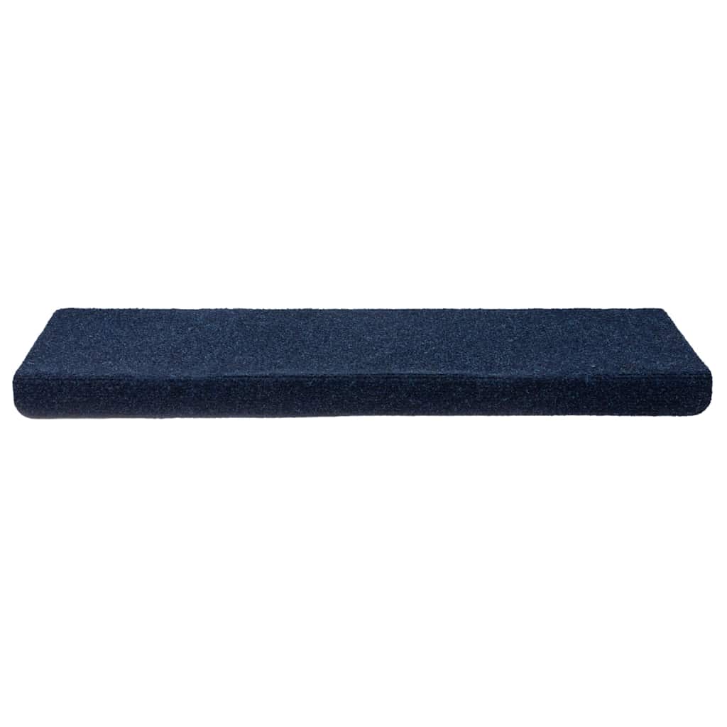 Self-adhesive stair mats 30 pcs navy blue 65x21x4 cm