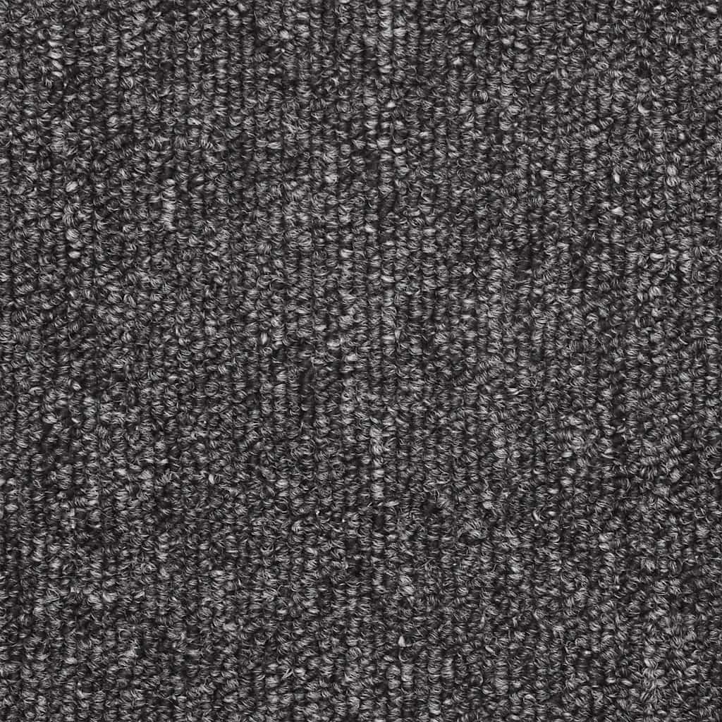 Stair mats 20 pieces anthracite 56x17x3 cm