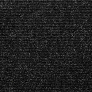 Self-adhesive stair mats 30 pieces anthracite 65x24.5x3.5 cm