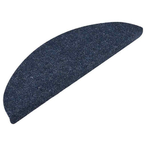 Self-adhesive stair mats 30 pcs blue 56x17x3 cm