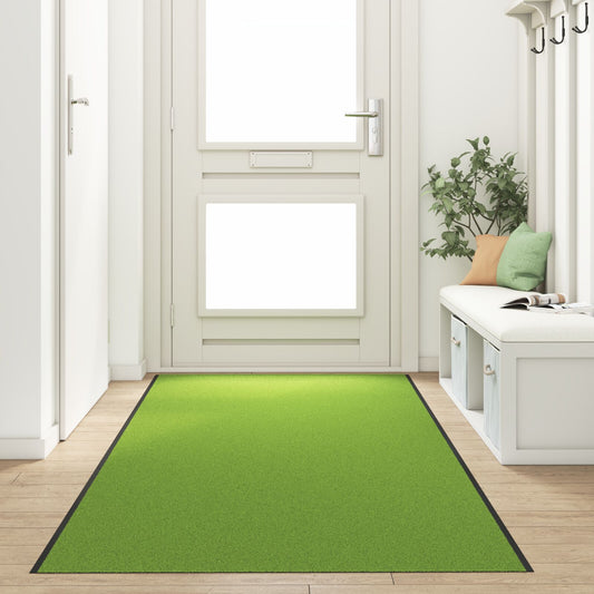 Doormat Washable Green 120x350 cm