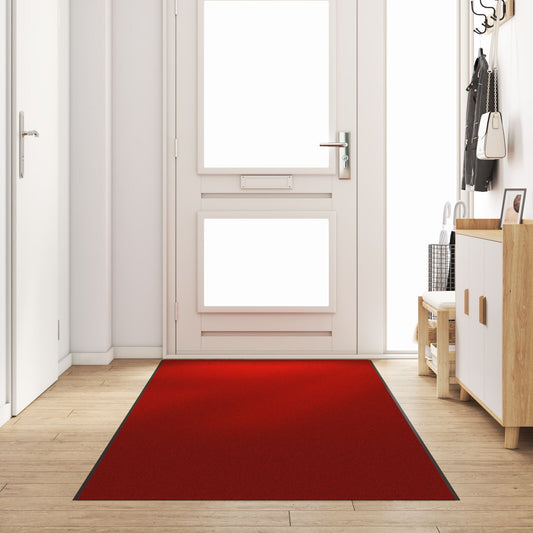 Doormat Washable Red 120x350 cm