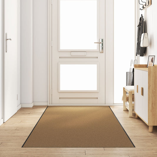 Doormat Washable Cream 120x400 cm