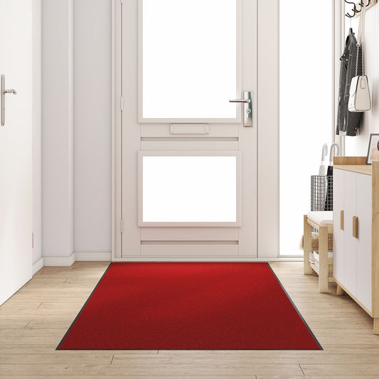 Doormat Washable Red 120x300 cm