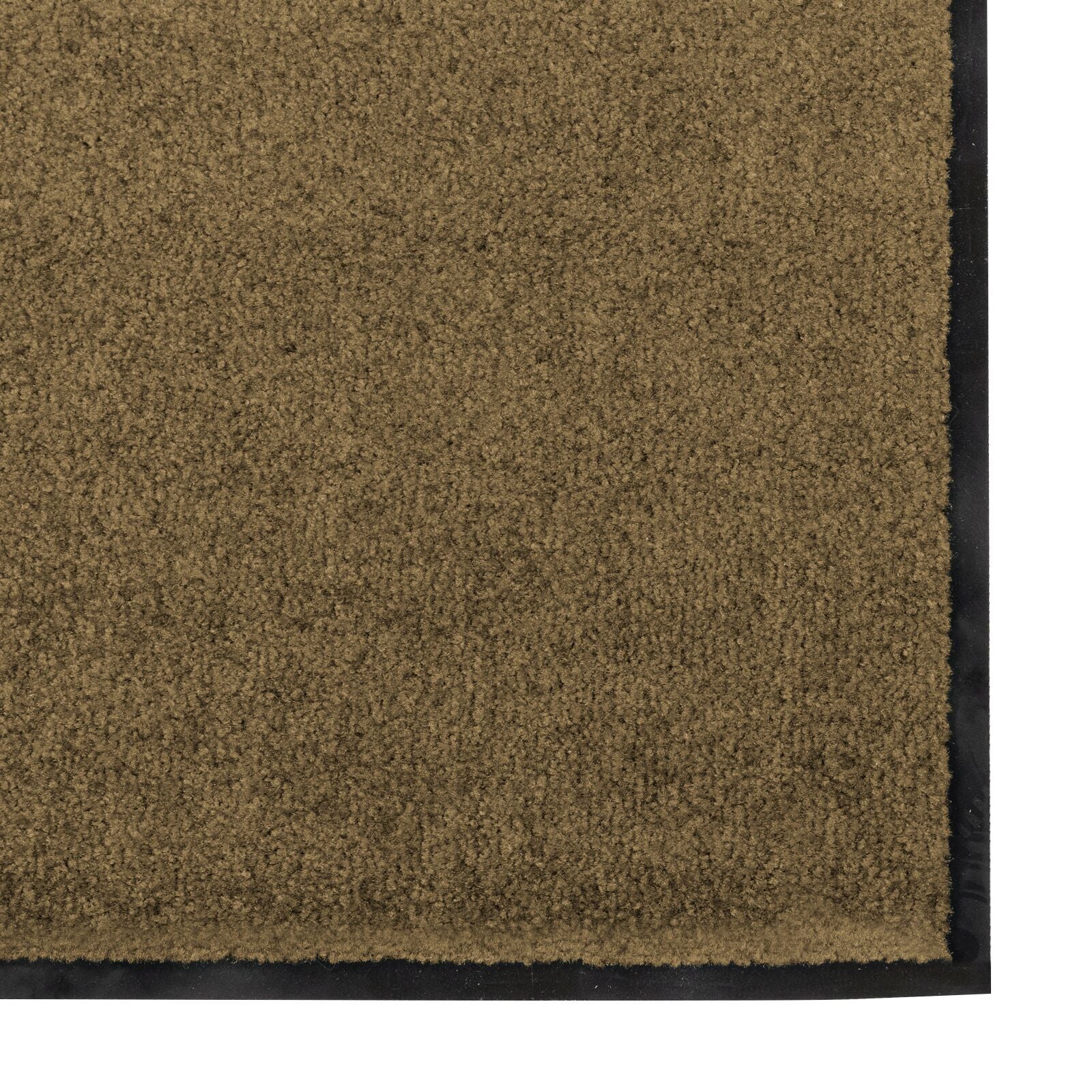Door mat, washable, brown, 120x300 cm