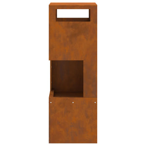 Square 35x35x100 cm Weatherproof Steel