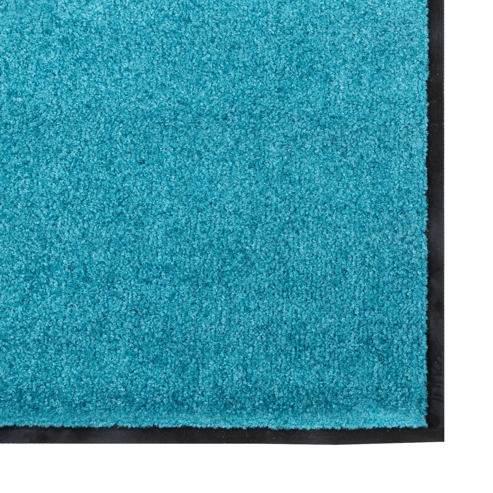 Doormat Washable Cyan 120x300 cm
