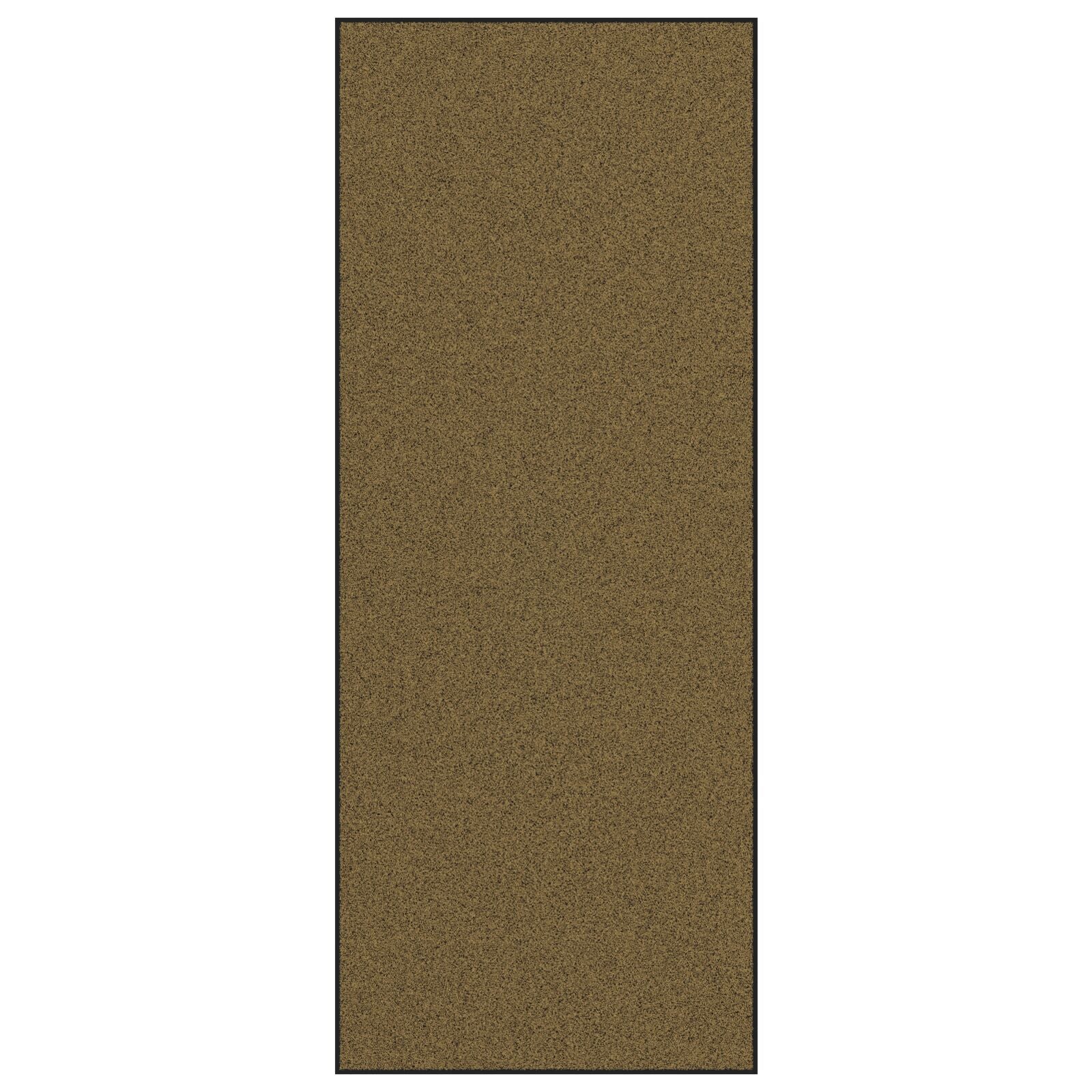 Door mat, washable, brown, 120x300 cm