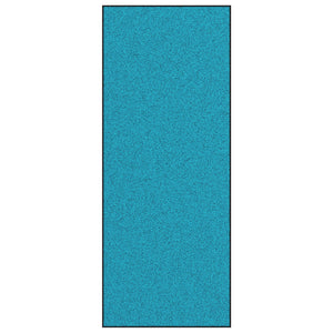 Doormat Washable Cyan 120x300 cm