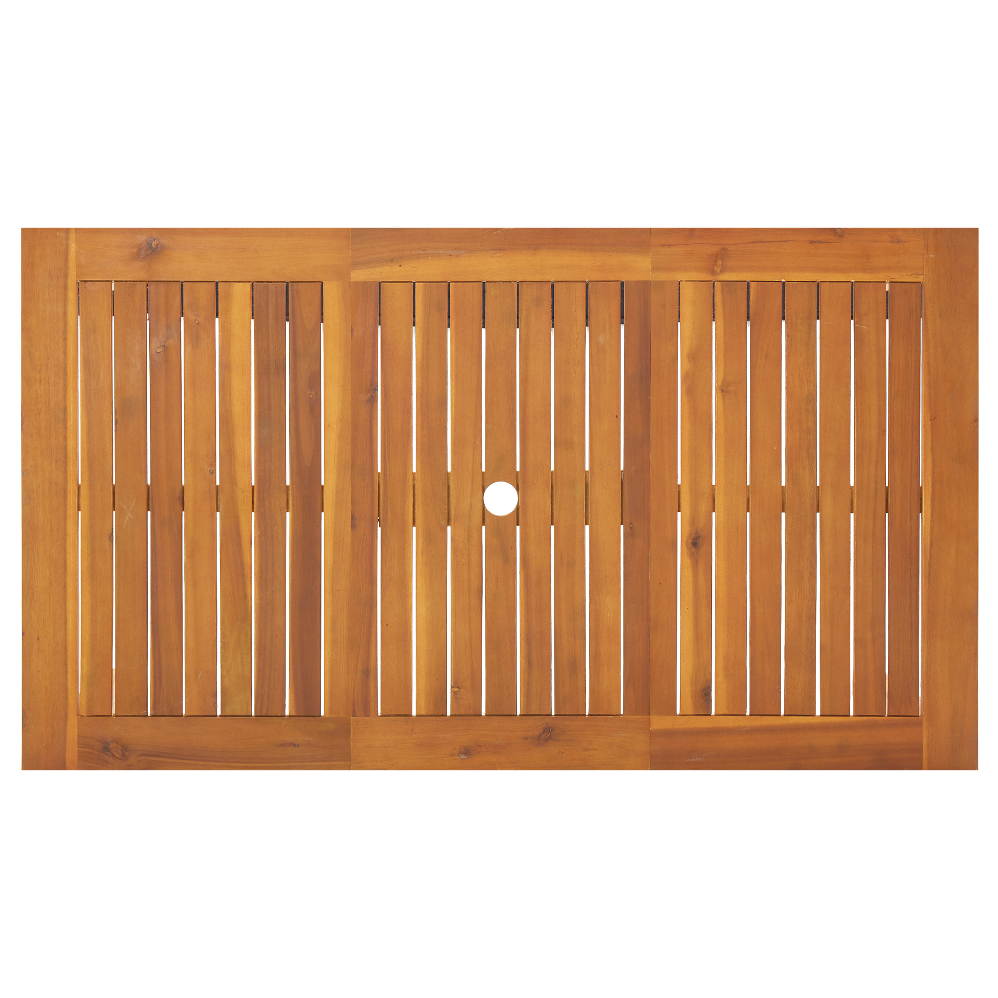 5 Delers Hage Spisebord Sett Beige Poly Rattan Akasie
