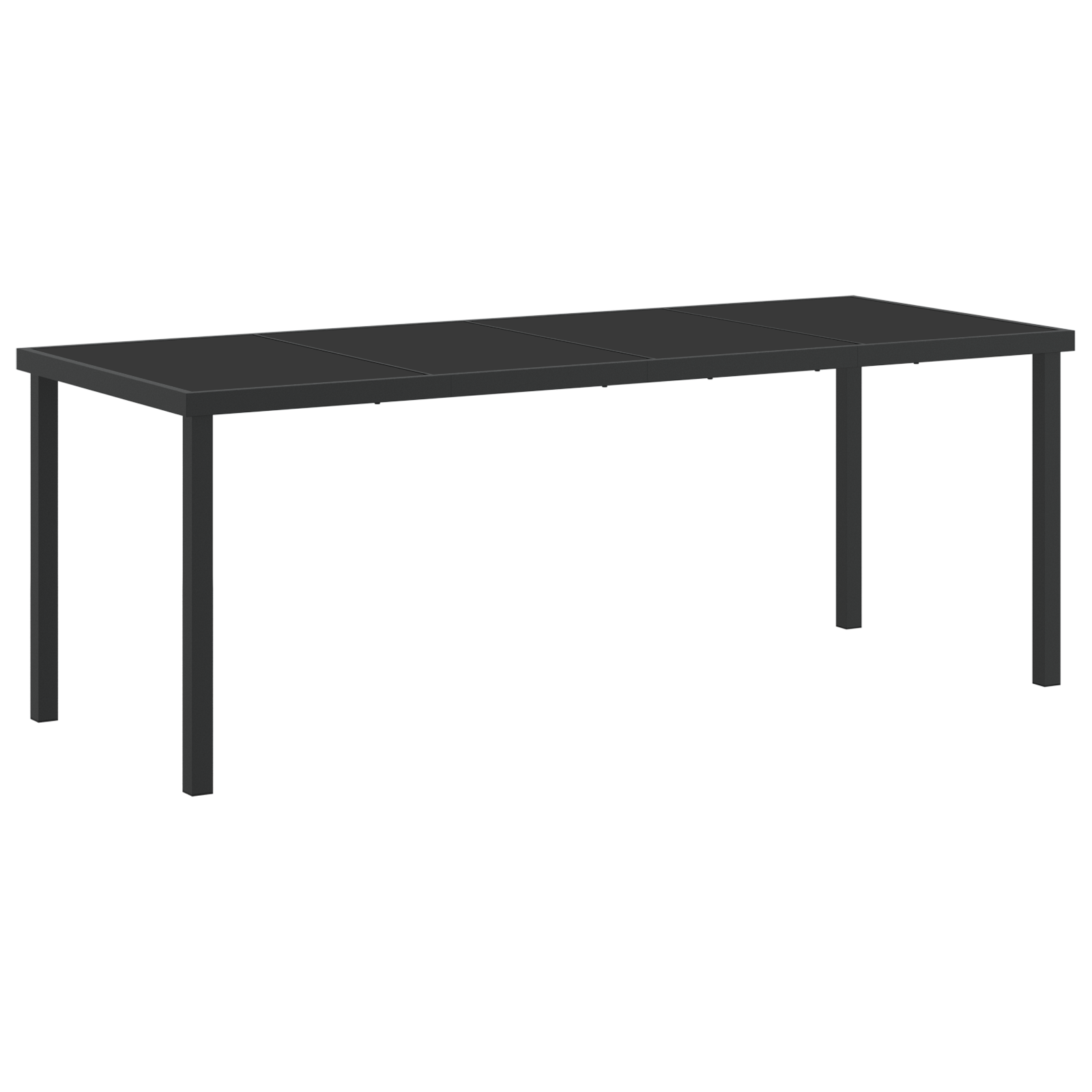 9 Delt Hagedining Sett med Puter Hvit Polyrotting