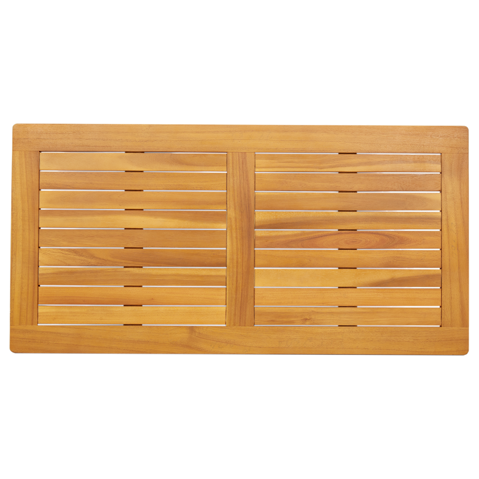 Bordplate 100x50x2,2 cm Rektangulært Solid Tre Acacia