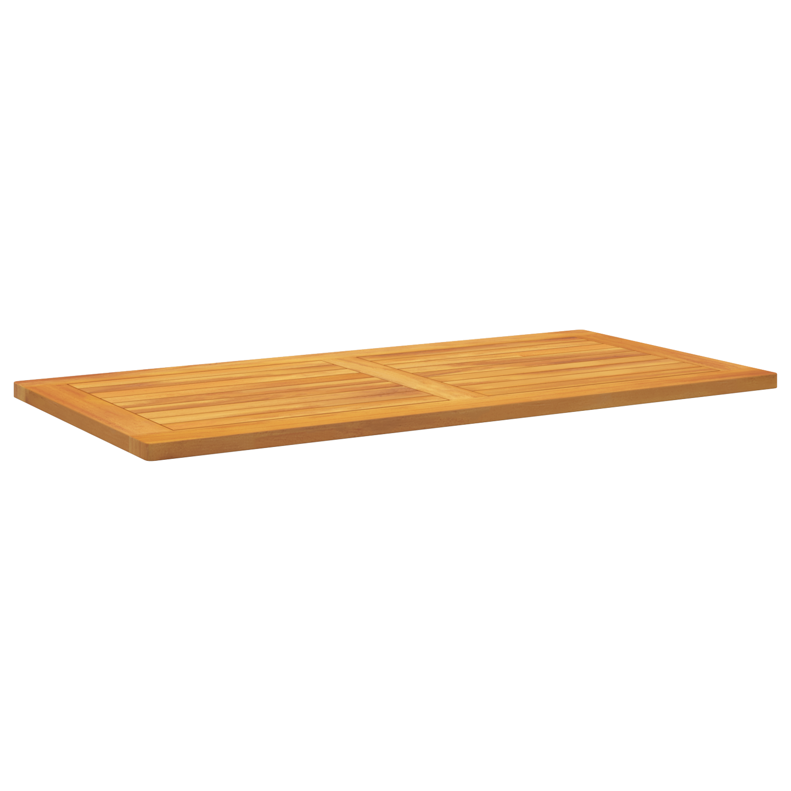 Bordplate 100x50x2,2 cm Rektangulært Solid Tre Acacia