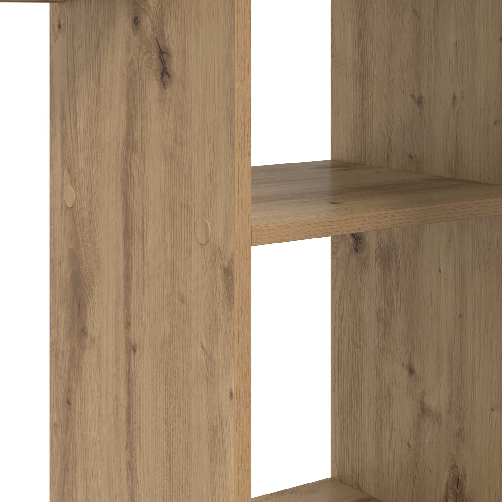 Artisan Eik Datamaskinskrivebord Artisan eik Sponplate Middels