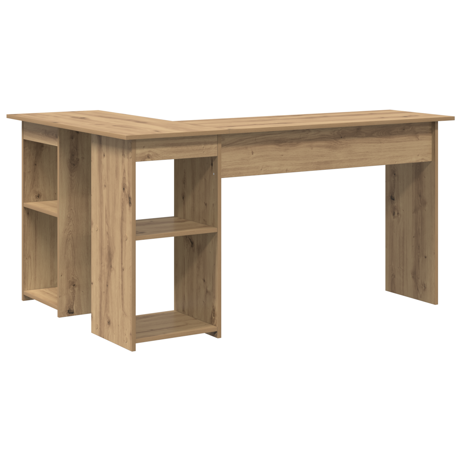 Artisan Eik Datamaskinskrivebord Artisan eik Sponplate Middels