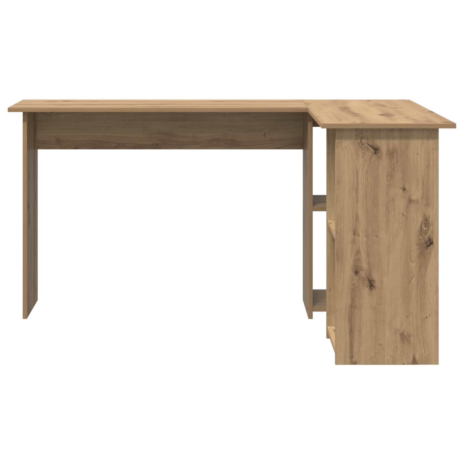 Artisan Eik Datamaskinskrivebord Artisan eik Sponplate Middels